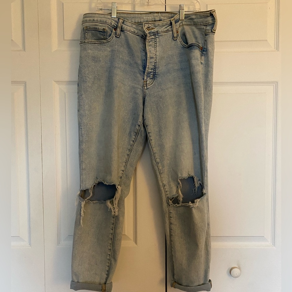 Old navy torn jeans